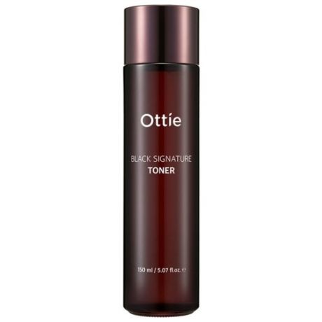 Ottie Тонер с муцином черной улитки Black Signature 150 мл