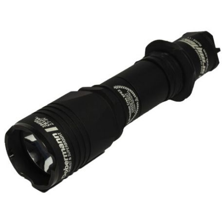 Тактический фонарь ArmyTek Dobermann XP-E2 (зелёный свет) черный