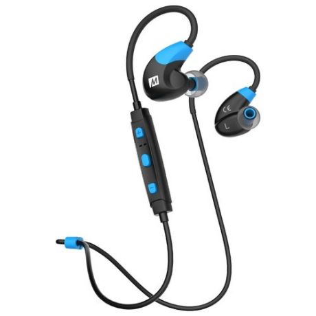 Беспроводные наушники MEE audio Sport-Fi X7 blue