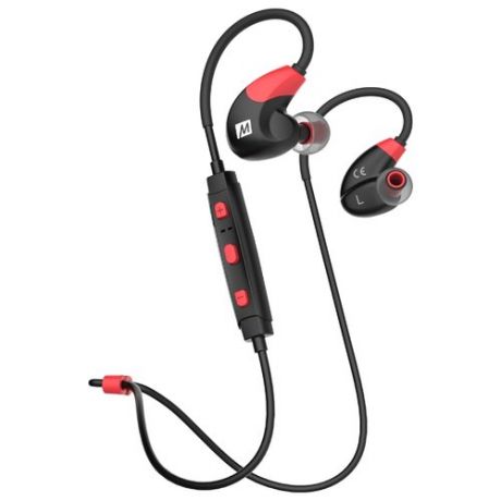 Беспроводные наушники MEE audio Sport-Fi X7 red