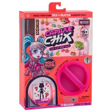 Кукла Moose Capsule Chiх с куклой Holo Glow, 59205