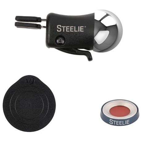 Магнитный держатель Nite Ize STEELIE VENT MOUNT KIT PLUS (STVKP-01-R8) черный/серебристый