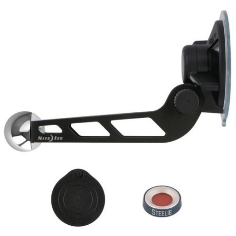 Магнитный держатель Nite Ize STEELIE WINDSHIELD MOUNT KIT PLUS (STWSKP-01-R8) черный
