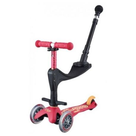 Кикборд Micro Mini Micro 3 В 1 Deluxe Plus red
