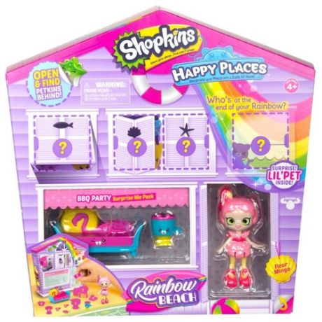 Игровой набор Moose Happy Places Радужное барбекю 56857