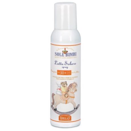 Helan Sole Bimbi солнцезащитное молочко-спрей Latte Solare Spray SPF 50 125 мл