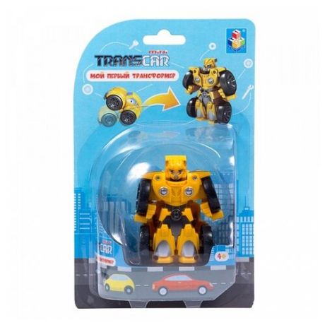 Трансформер 1 TOY Мой первый трансформер Автомобиль Т16520 автомобиль желтый