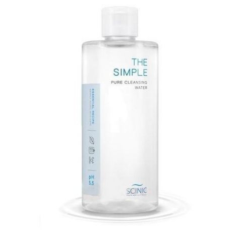 Scinic вода для снятия макияжа The Simple, 300 мл