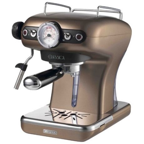 Кофеварка рожковая Ariete 1389 Classica бронзовый