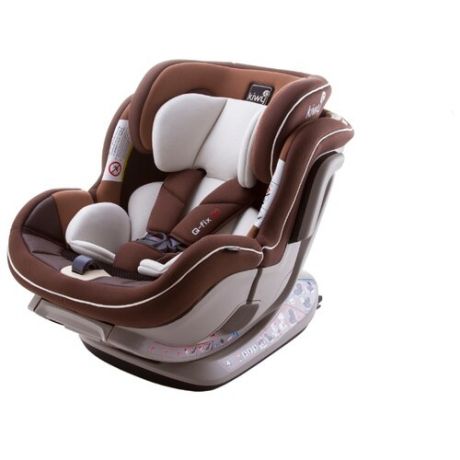 Автокресло группа 0/1/2 (до 25 кг) Kiwy SF012 Noah Q-Fix, moka
