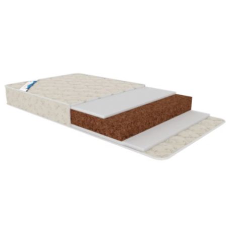 Матрас детский Афалина Анатомик Coconut 65x125 пружинный белый