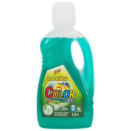 Гель Dr. Frash Color для цветного белья, 1.5 л, бутылка