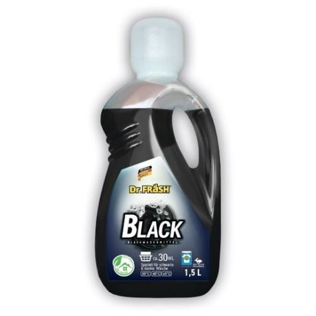 Гель Dr. Frash Black для темного и черного белья, 1.5 л, бутылка
