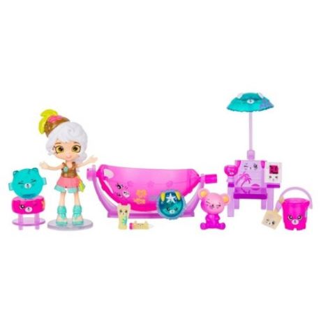Игровой набор Moose Shopkins Rainbow Beach, Кокосинка, 8 см, 56858