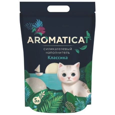 Впитывающий наполнитель AromatiCat силикагелевый Классика 5 л