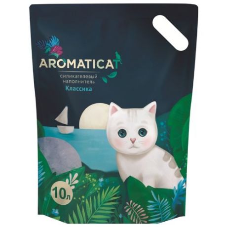 Впитывающий наполнитель AromatiCat Силикагелевый Классика 10 л