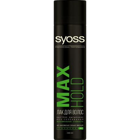 БЕЗ БРЭНДА Лак для волос максимально сильная фиксация Max hold Syoss