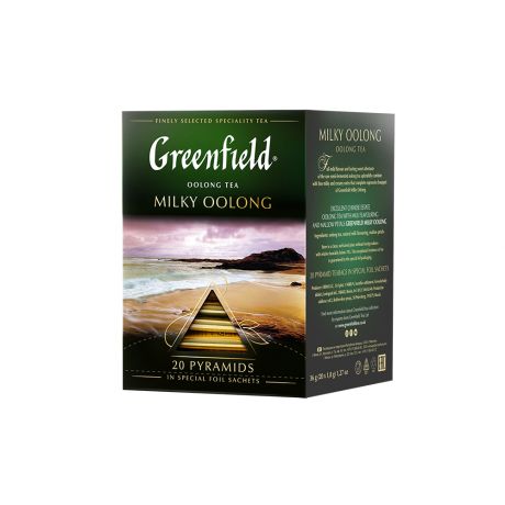 Гринфилд Чай молочный оолонг 20 пирамидок Greenfield