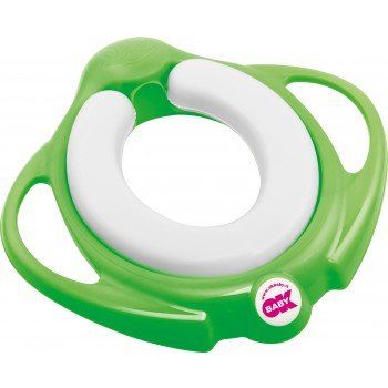 Сиденье на унитаз OK Baby Pinguo Soft, цвет: салатовый