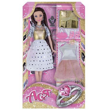 Toys Lab Кукла Toys Lab "Сверкай, как бриллиант" Ася, 28 см