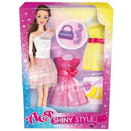 Toys Lab Кукла Toys Lab "Блестящий выход" Ася, 28 см