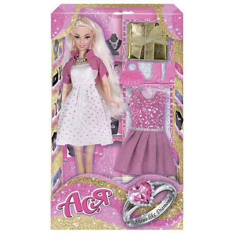 Toys Lab Кукла Toys Lab "Сверкай, как бриллиант" Ася, 28 см