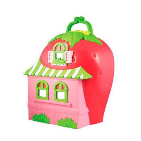 Strawberry Shortcake 12267 Шарлотта Земляничка Набор Кукла 15 см с домом и аксессуарами, коробка