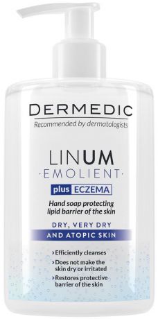 Dermedic Эмолиент Линум Жидкое мыло для рук 300 мл (Dermedic, Linum emollient)