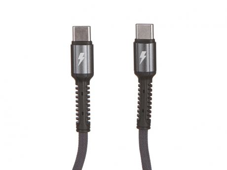 Аксессуар Ldnio LC92 USB Type-C - USB Type-C 3A 2m Gray LD_B4455
