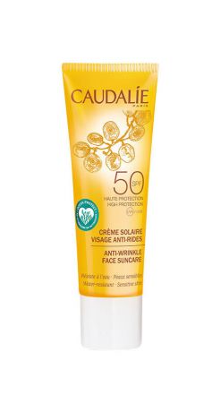 Caudalie Солнцезащитный крем для лица против признаков старения SPF 50, 50 мл (Caudalie, Sun care)