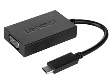 Аксессуар Lenovo Plus Power USB-C to VGA 4X90K86568