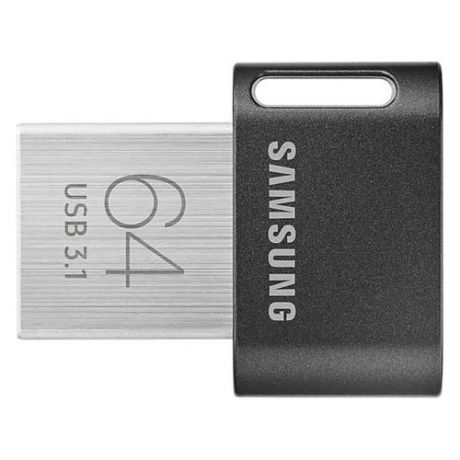 Флешка USB SAMSUNG Fit Plus MUF-64AB/APC 64ГБ, USB3.1, черный