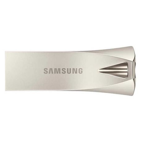 Флешка USB SAMSUNG Bar Plus MUF-256BE3/APC 256ГБ, USB3.1, серебристый