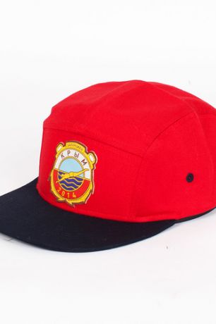 Бейсболка ЗАПОРОЖЕЦ Крым Спорт 5 Panel (Red/Royal, O/S)