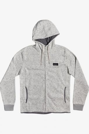 Мужская толстовка на молнии QUIKSILVER Keller Модель EQYFT04180 (LIGHT GREY HEATHER (sjsh), S)