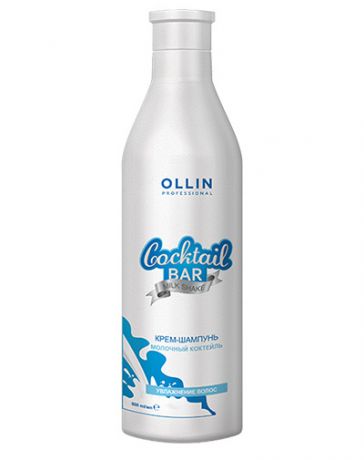Ollin Professional Крем-шампунь "Молочный коктейль" для увлажнения волос 500 мл (Ollin Professional, Уход за волосами)