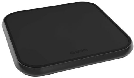 Беспроводное зарядное устройство Zens Aluminium Single Wireless Charger 10W (черный)