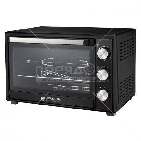 Духовка электрическая Gelberk GL-38B 38 л, 1.8 кВт