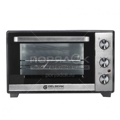 Духовка электрическая Gelberk GL-38SS 38 л, 1.8 кВт
