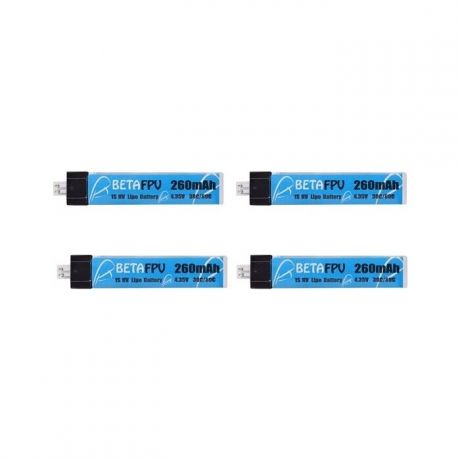 Аккумулятор BETA Li-Po 3.7 V 260 mAh HV, 1s1p (4 шт)
