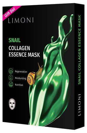 Limoni With Pearl Collagen Sheet Mask 6 Pack