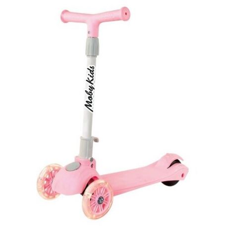 Детский кикборд Moby Kids 641392 / 641391 / 641393, розовый