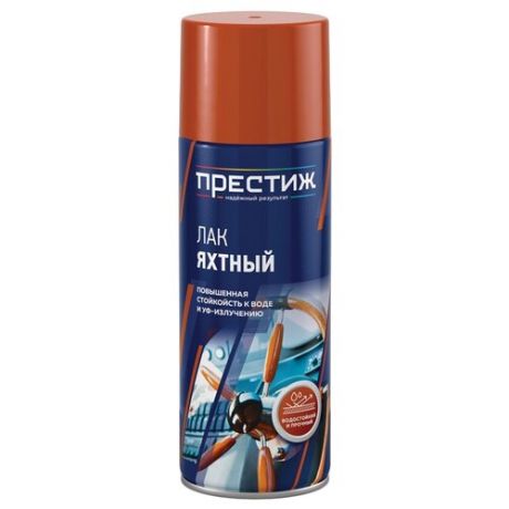 Лак ПРЕСТИЖ яхтный бесцветный глянцевый 425 мл