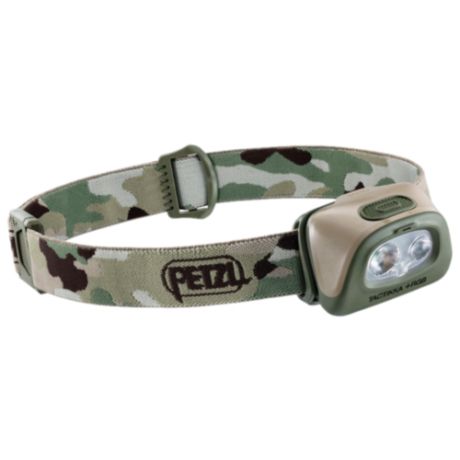 Налобный фонарь Petzl Tactikka + RGB (350 lm) camo
