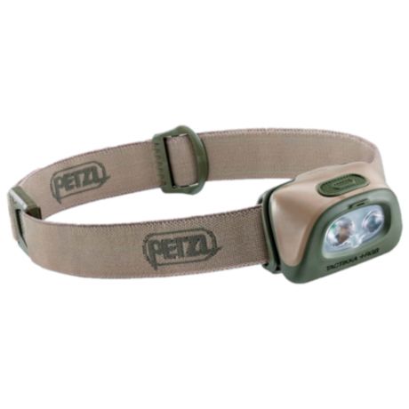 Налобный фонарь Petzl Tactikka + RGB (350 lm) desert
