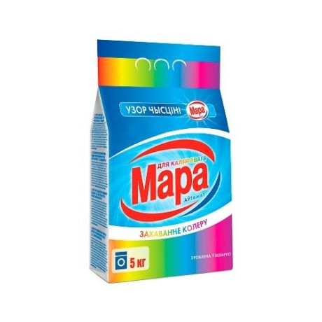 Стиральный порошок Мара Для цветного (автомат), пластиковый пакет, 5 кг