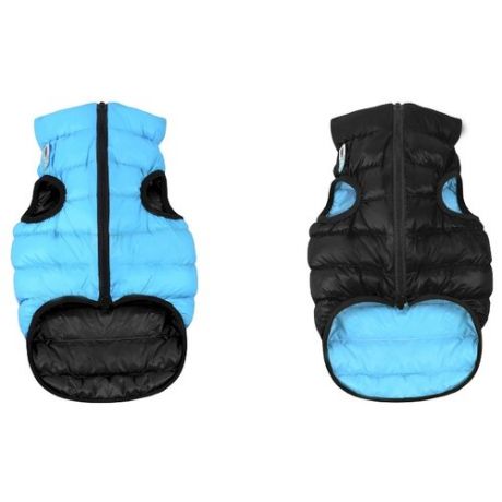 Жилет для собак AiryVest М45 M черный/голубой