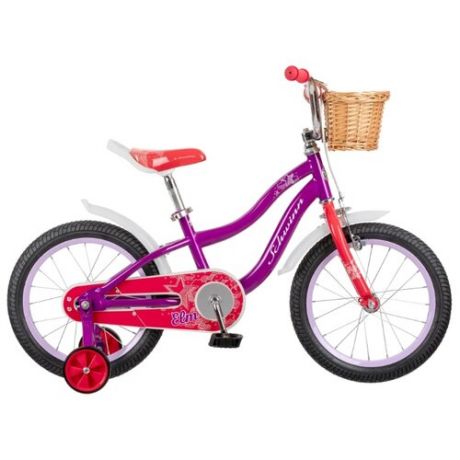 Детский велосипед Schwinn Elm 16 фиолетовый (требует финальной сборки)