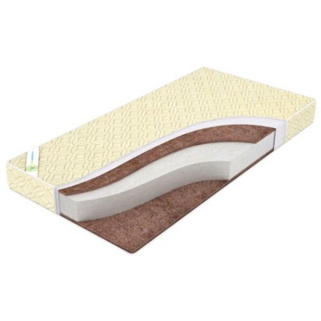 Матрас детский Монис Стиль Кокос-Стандарт Зебра 60x120 желтый