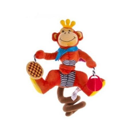 Подвесная игрушка Biba Toys Обезьянка (JF061) оранжевый